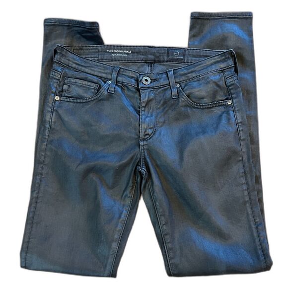 AG Adriano Goldschmied Black The Legging Ankle Super Skinny Ankle Size 26 - Picture 1 of 9